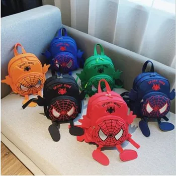 

Disney Cartoon Spiderman Kids Schoolbag Children Toys Boys Dolls Girls Backpacks Birthday Gifts