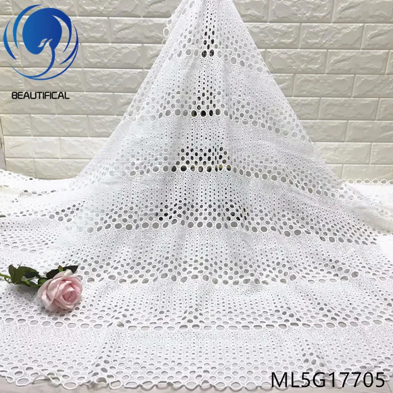 Красивые африканские кружевные ткани дизайн белая свадебная гипюровая кружевная ткань для свадьбы нигерийское химическое кружево ML5G177