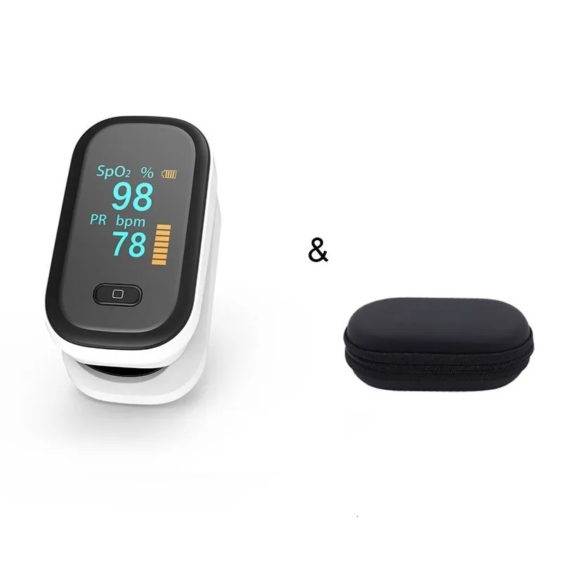 JianYouCare Portable OLED Finger Pulse Oximeter for Oxygen Saturation Monitoring