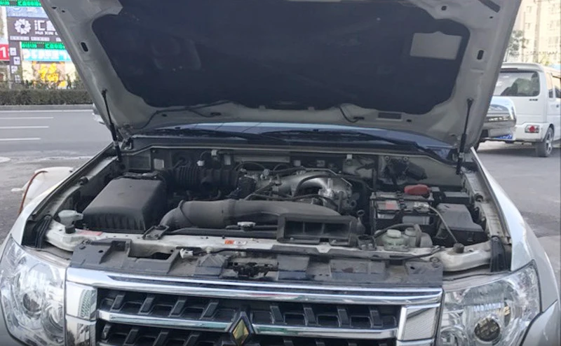  For 2006-2019 Mitsubishi Pajero Front Hood Engine Supporting Hydraulic rod Lift Strut Spring Shock 