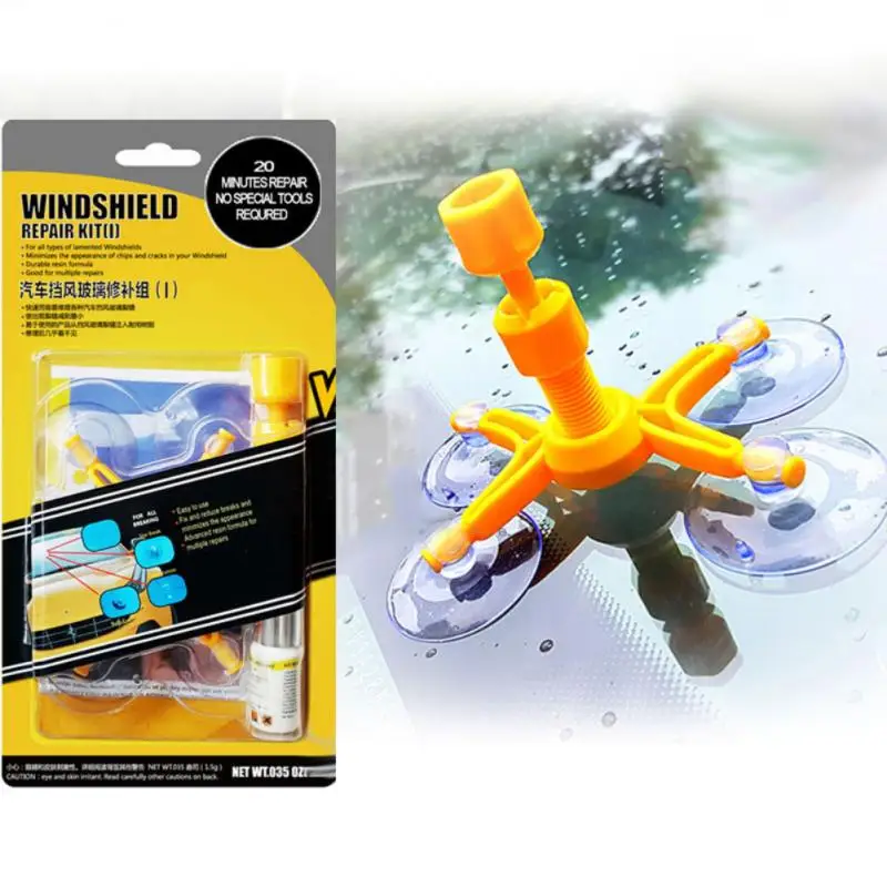 Car Styling Windshield Repair Kit Window Glass Scratch Crack Restore Tool Accessories Auto Screen Polishing | Автомобили и