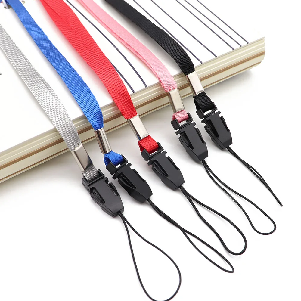 신제품 목걸이 끈, ID 패스 카드 배지, 체육관 키/휴대폰 USB 홀더, DIY 행잉 로프, Lariat 매는 밧줄, 드롭 쉬핑