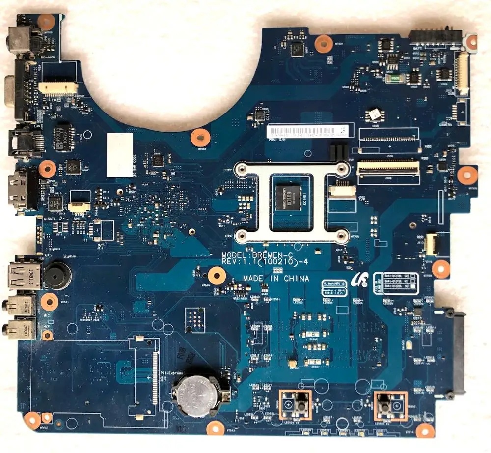 BA92-06785A для samsung NP-R540 R540 Материнская плата ноутбука BREMEN-C BA41-01219A motherboard100% полностью протестировано работы