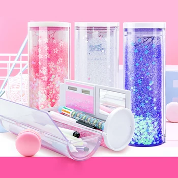 2019 新クリエイティブホワイトボードクール干支鉛筆ケースソーラー電卓多機能ペンケース l ボックスペンボックス Schooll