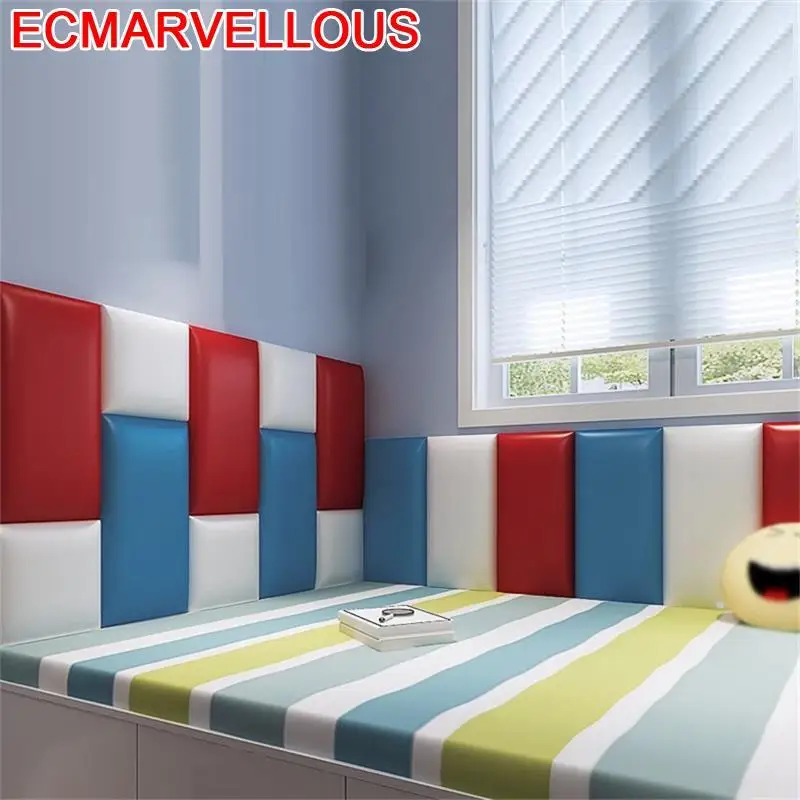 

Testiera Letto Polipiel Coussin Cabezero Child 3D Wall Sticker Bed Pared Tete Lit De Cabeceira Cabecero Cama Headboard