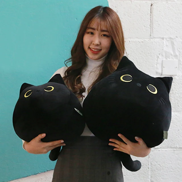 Cute Black Cat Plushie 3