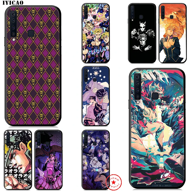 IYICAO JoJo необычный аниме Япония мягкий чехол для samsung Galaxy A9 A8 A7 J6 A6 Plus 2018 A3 A5 2016 2017