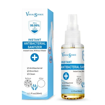 

Portable 30ml Hotel Disposable Hands-Free Water Hand Sanitizer Spray Disinfection Sterilization House Disinfection
