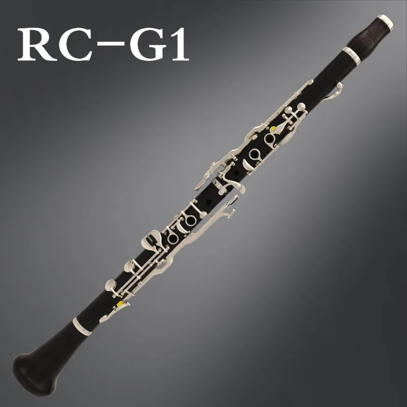 Professional ebony clarinet German G tone 18 Keys woodwind instrument