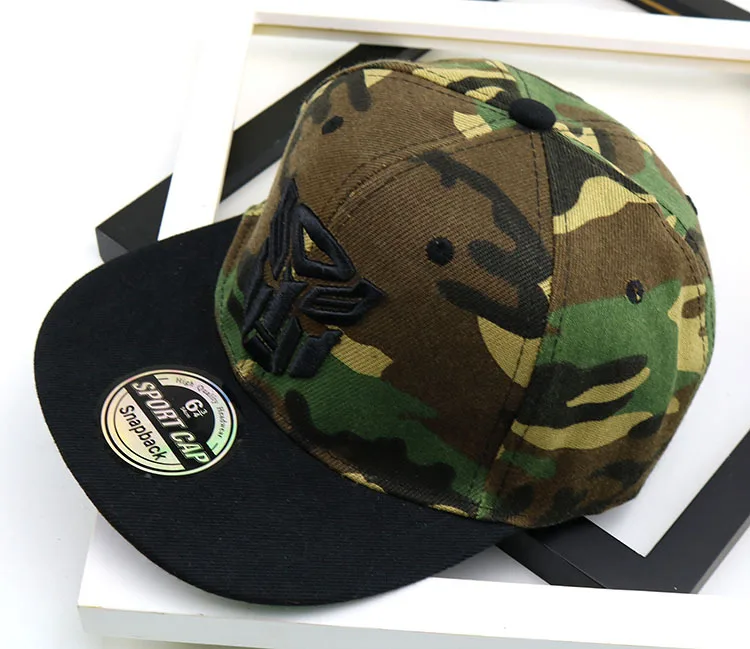 Камуфляжная хип-хоп шляпа в европейском и американском стиле, новая детская бейсбольная шляпа для фотографирования новорожденных, реквизит для детей