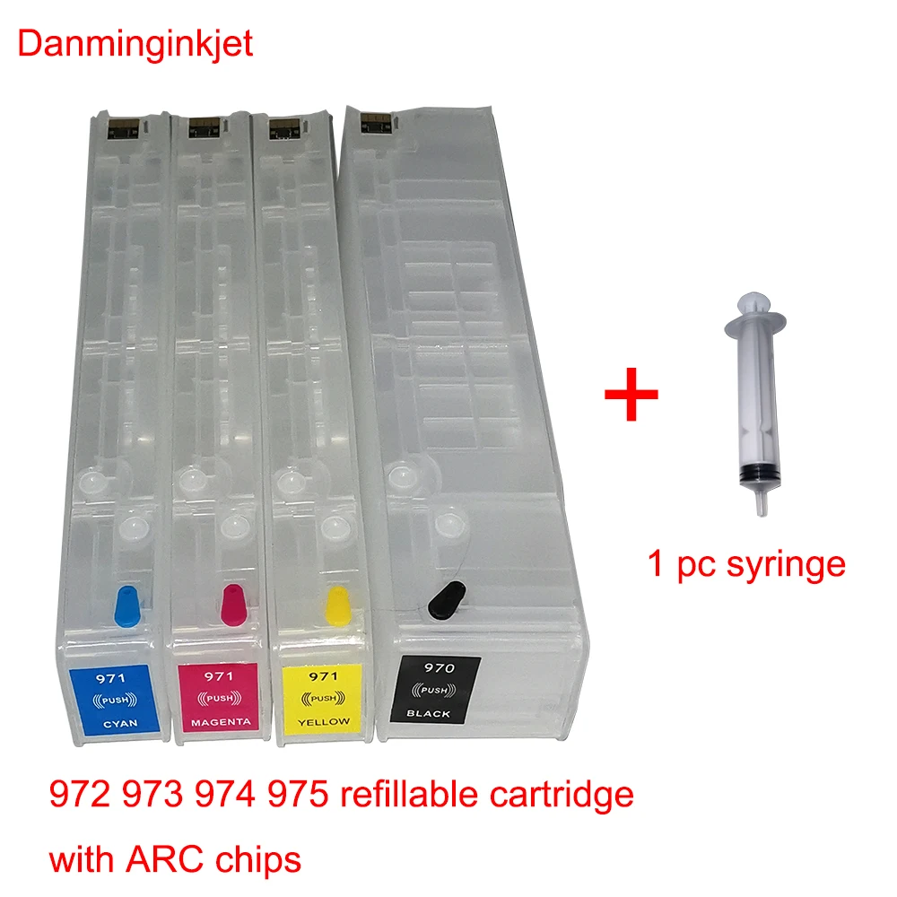 975 refillable cartridge with hp V9.1 auto reset chip for HP PageWide 477dw 452dw 577dw 552dw 557z permanent use chips | Компьютеры и