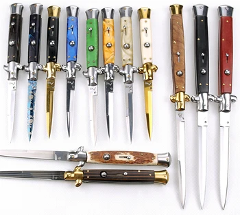 

9inch-11inch-13inch AKC BM3300 A07 E07A16 BM3350 UTX85 camping folding pocket Godfather Stiletto outdoor Survival Tactical knife