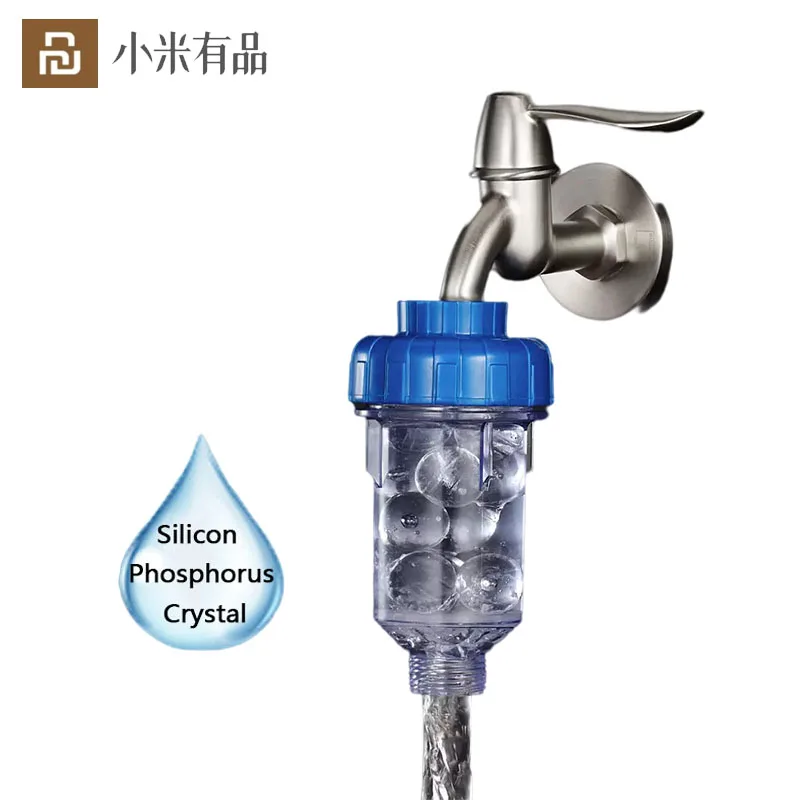 

Youpin Submarine Water Softener ForÂ Wash Machine Protect Clothing Dishwasher Shower Particles Faucet Water Purification Filter