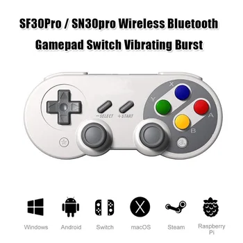 

SF30Pro/SN30 Pro 2.4G USB Wireless Bluetooth Gamepad for NES Switch/Windows/macOS/Android