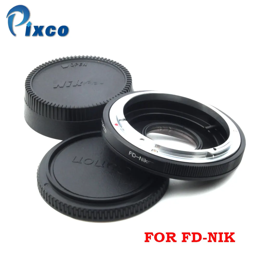 Адаптер PIXCO для крепления FD Nik объектива Canon камеры Nikon (оптическое стекло)|mount