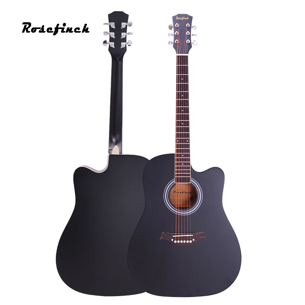 Cena 41 cal lipa dla początkujących gitara wejścia 6 ciąg ballada drewna gitara Ukulele gitara akustyczna z drewniane czarny niebieski zachód słońca AGT123