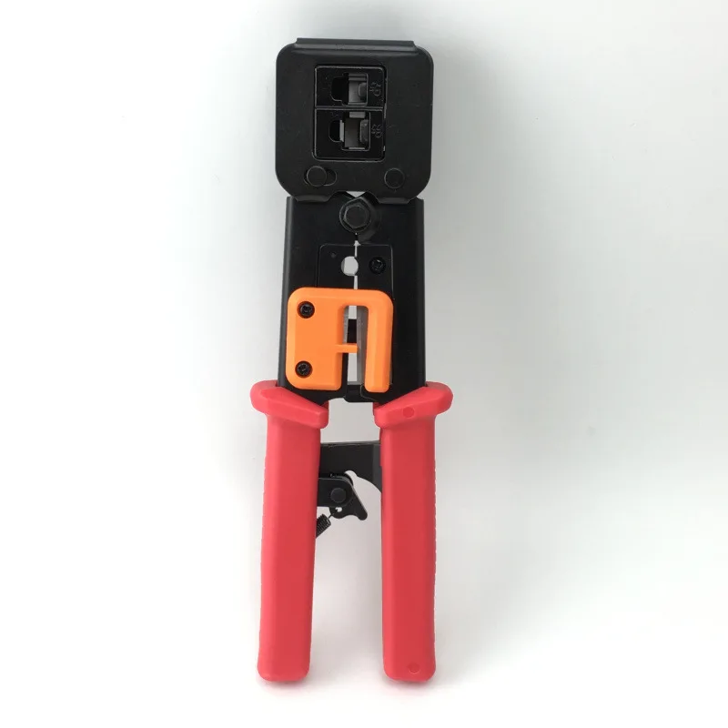 lan cable tracer Multi Colors RJ45 Network Crimper Pliers Lan Tools Cat5e Cat6 EZ Pass Through Cable Cutter Stripper network wire tester Networking Tools