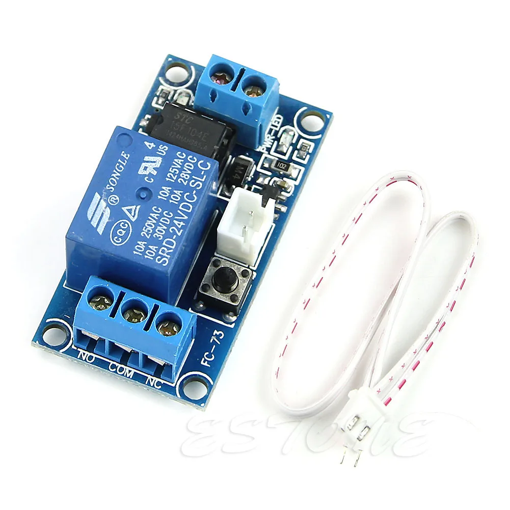 

1pc 1 Channel 24V Latching Relay Module with Touch Bistable Switch MCU Control
