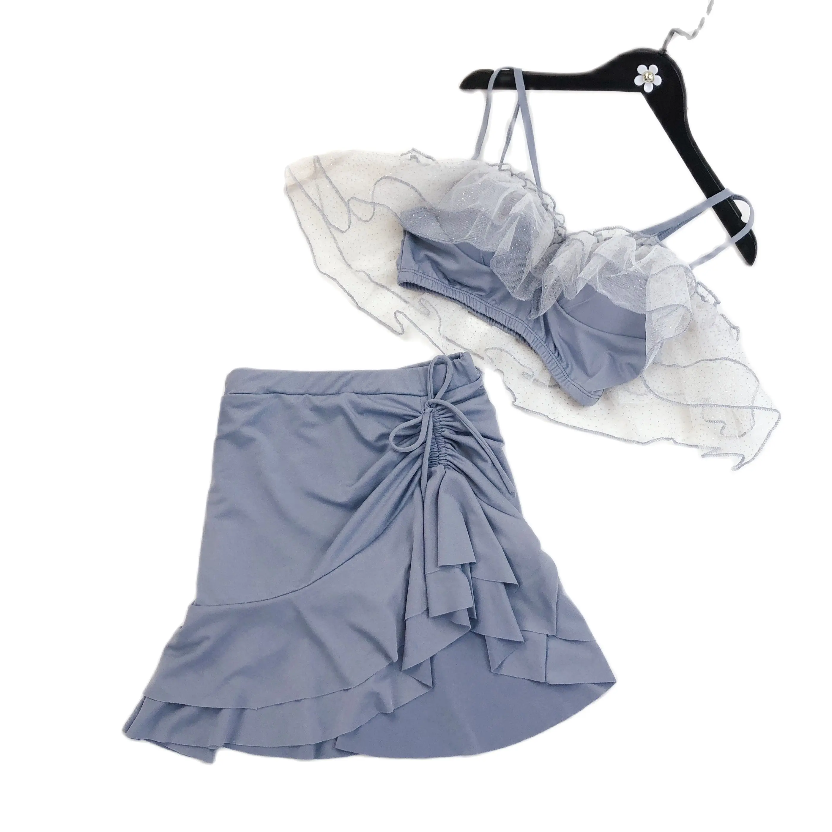 Купальник купальный костюм женский комплект из двух предметов сказочный стиль