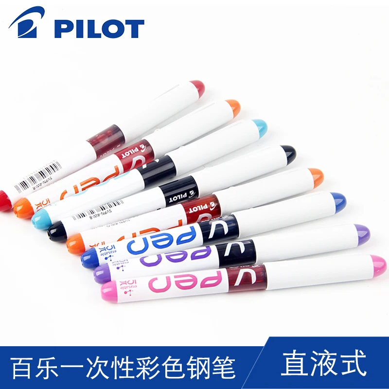 Одноразовая v-образная ручка PILOT SVPN-4W Dazzle Colors прямая Жидкостная авторучка M Nib 0 6
