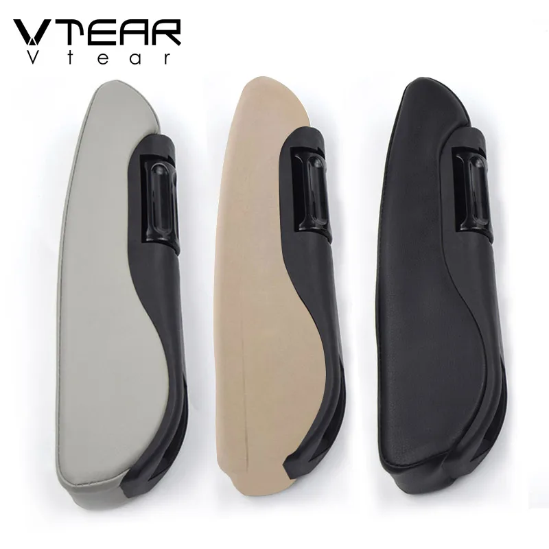 Vtear 트럭 범용 팔걸이 좌석 조정 가능한 자동차 센터 콘솔 팔걸이 상자 인테리어 액세서리 가죽 자동차 스타일링 부품