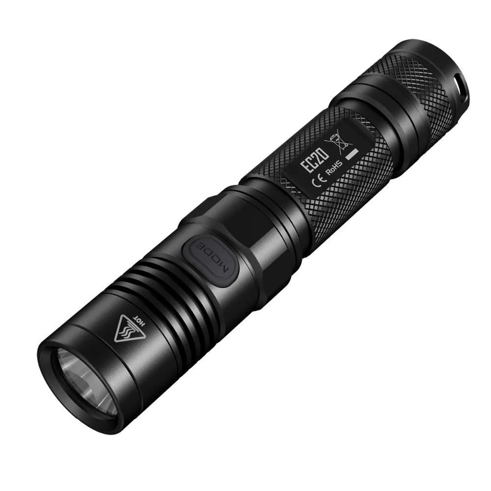 NITECORE EC20 ручной светильник для вспышки CREE XM-L2 T6 Макс 960 люмен луч бросок 222 м наружный фонарь для поиска reacue EDC светильник - Испускаемый цвет: EC20