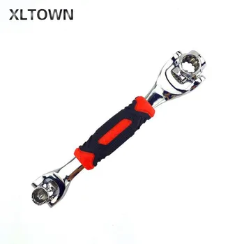 

XLTOWN Multi-function wrench 48-in-1 multi-functionca can be 360 degree rotary wrench chrome vanadium steel quality repair tool
