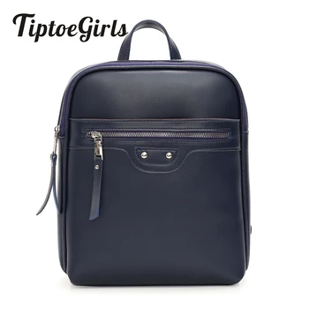 

New Solid Color Ladies Retro Backpack High Quality Casual Wild Travel Backpack