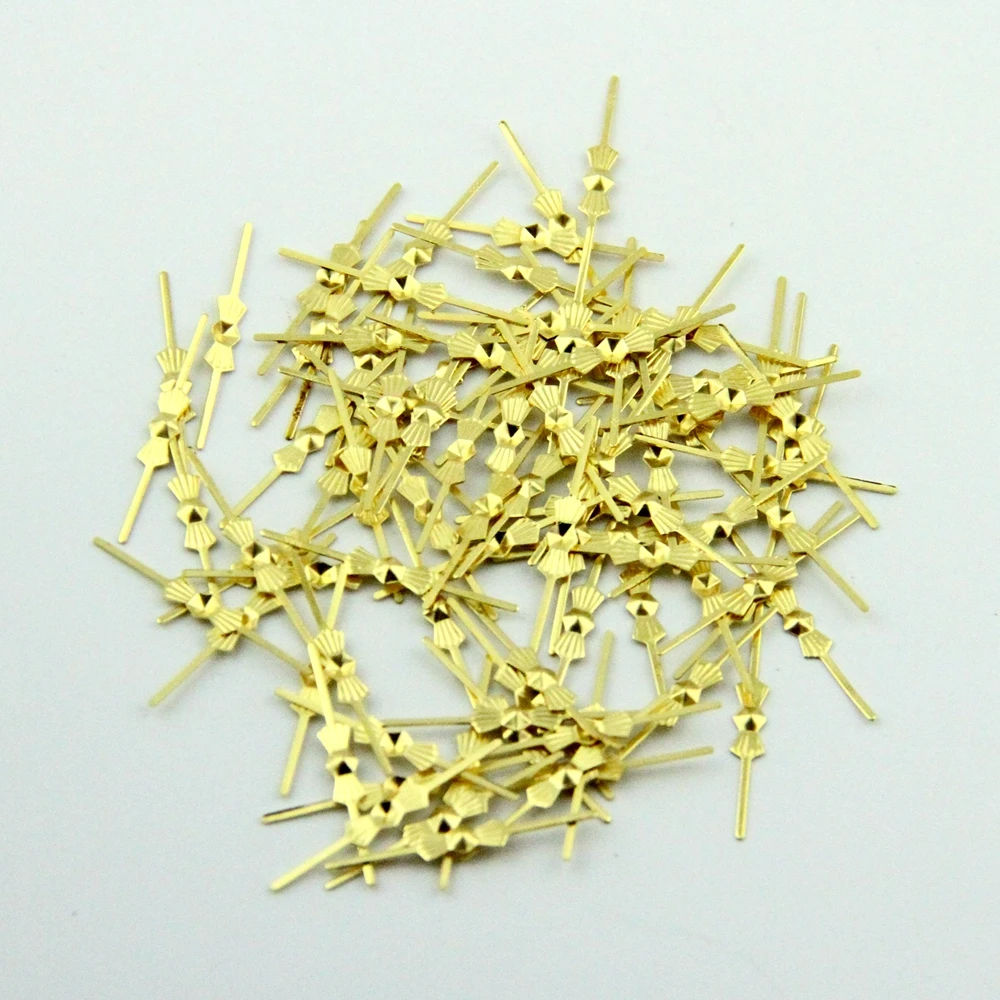 33mm Golden/Chromium/Bronze Metal Connectors Butterfly Buckles Pins Chandelier Prism Parts Connect 80pcs/Bag