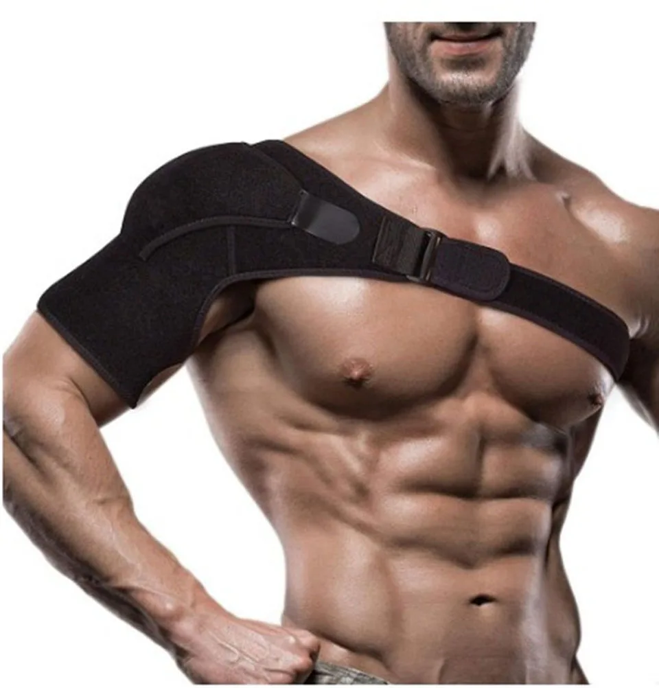 Adjustable Left/right Shoulder Support Bandage Protector Brace Joint