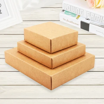 

5pcs Folding Kraft Paper Clothing Box Packaging Trinket Plane Tea Cosmetics Candy Decoration Gift Boxes for Home Party Wedding