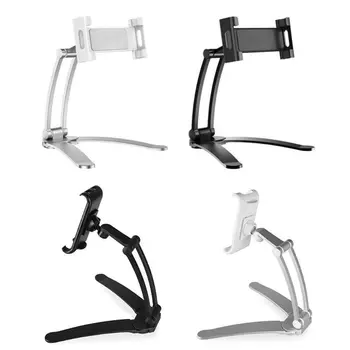 

Wall Desk Tablet Stand Kitchen Tablet Mount Aluminum Alloy Smartphones Holders M17F