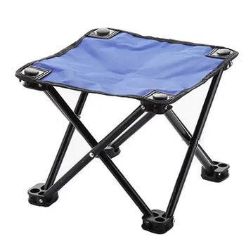 

Portable Oxford Cloth Folding Stool Lightweight Outdoor Furniture Beach Camping Hiking Fishing Seat Chair Camping Equipment
