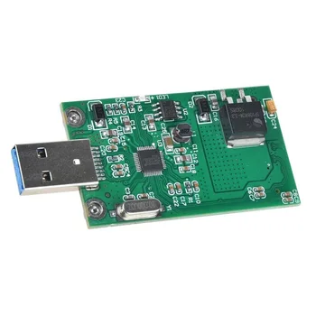 

mSATA To USB3.0 Adapter Card Module Wi-Fi Adapter Mini PCIE mSATA SSD To USB 3.0 Flash Drive Converter LFX-ING