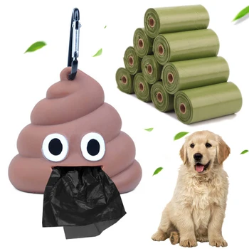

Storage Box 1Set Holder Waste Bag Dog Poop Bag High Quality Poop Bags Dispenser Pet Supplies Fits For Pet Funny Shape