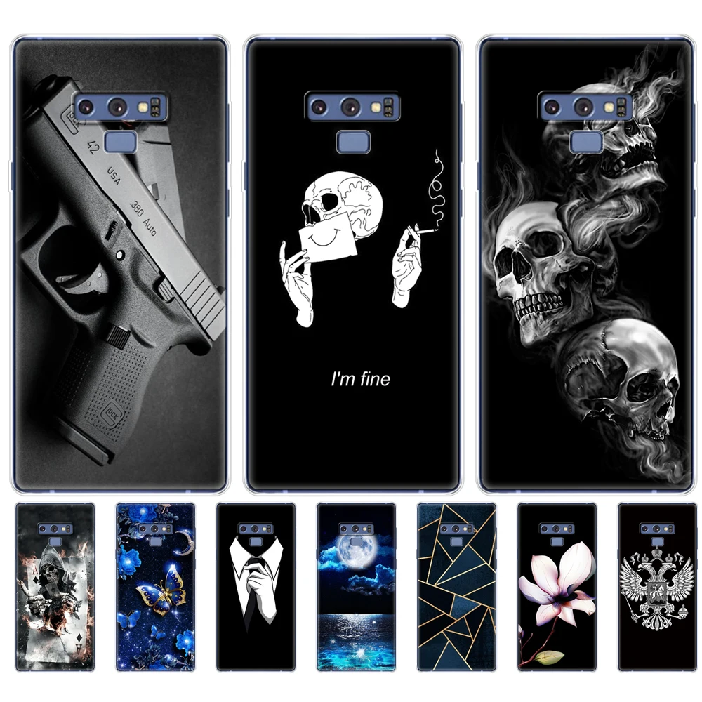 Per Samsung Galaxy Note Copertura Della Cassa Del Silicone Per Samsung Galaxy Note 9 9 Note9 Copertura Di Caso Di Tpu Funda Per Samsung Nota 9 Cassa D