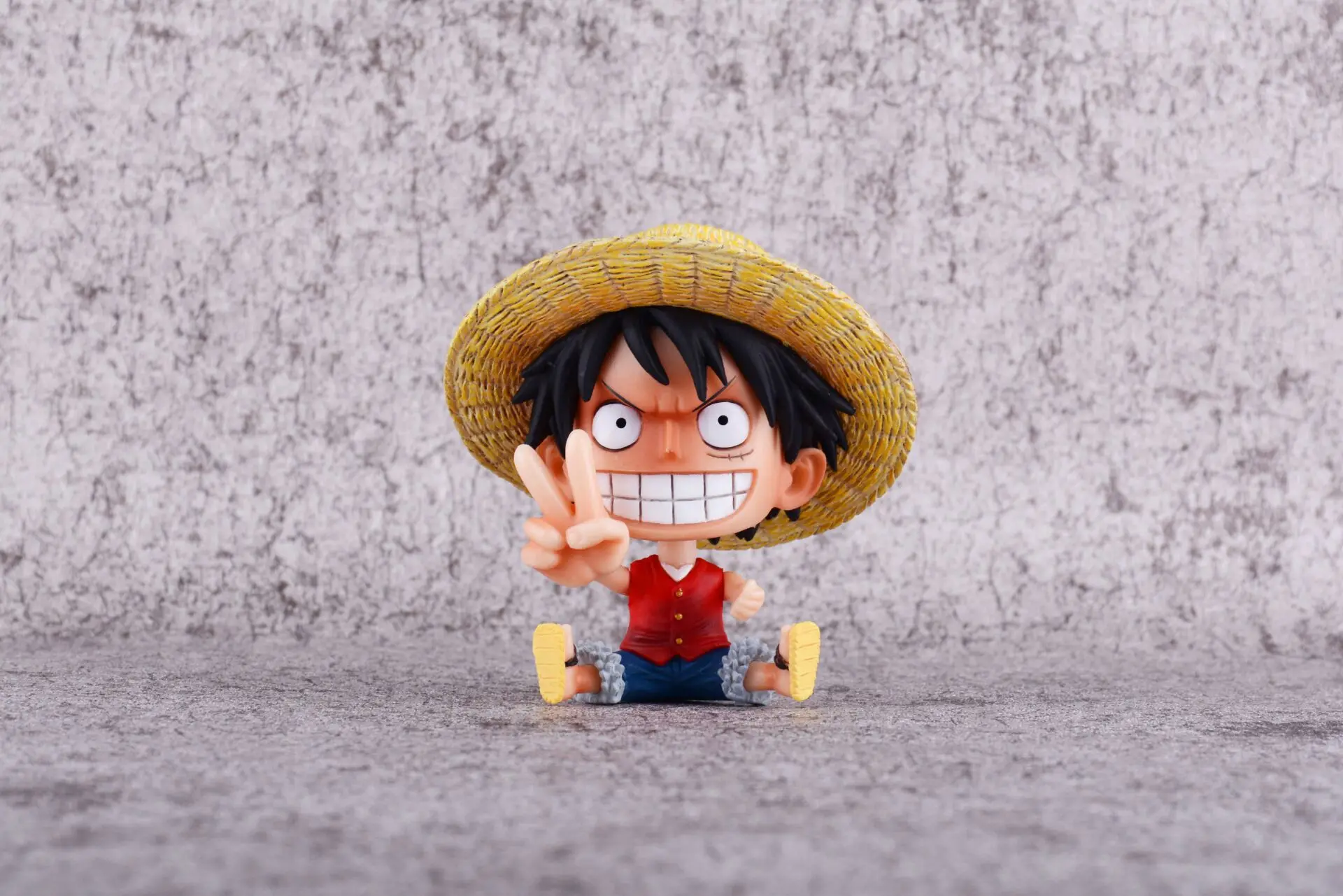 

One Piece Navigation Straw Hat Mission Resonance Victory Mini Confident of Luffy High-quality Version of Garage Kit