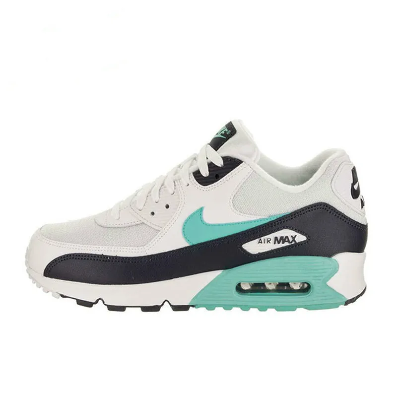 Оригинальные мужские кроссовки для бега NIKE AIR MAX 90, теннисные кроссовки, для фитнеса, бега, противоударные, удобные, прочные, AJ1285-018 - Цвет: AJ1285-102