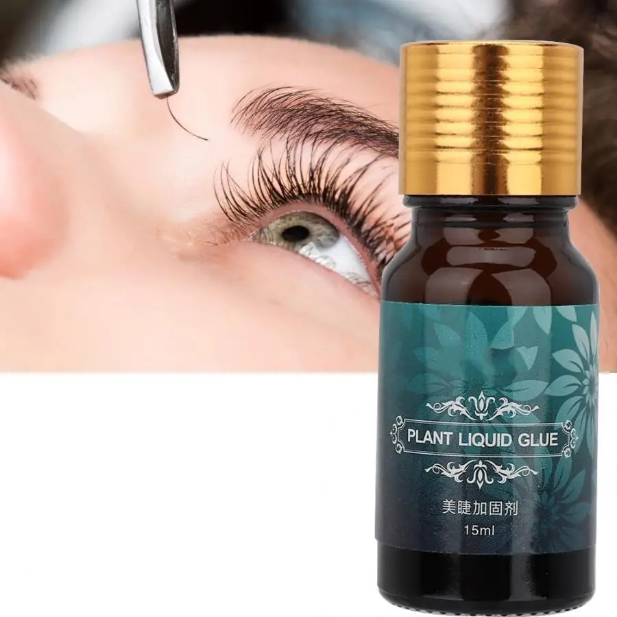 Grafting Eyelash Enhancer Liquid False Eyelash Extension Long-lasting Reinforcement Solution Fluid 15ml