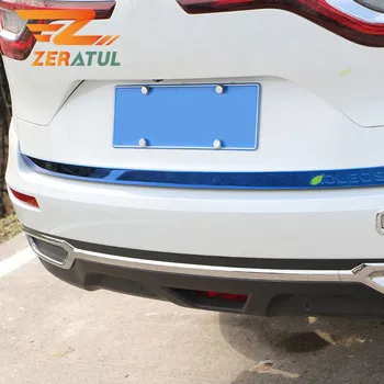

Zeratul Car Stainless Steel Rear Trunk Tailgate Door Tail Bottom Molding Cover Trim for Renault Koleos MK II 2016-2020 Auto Part