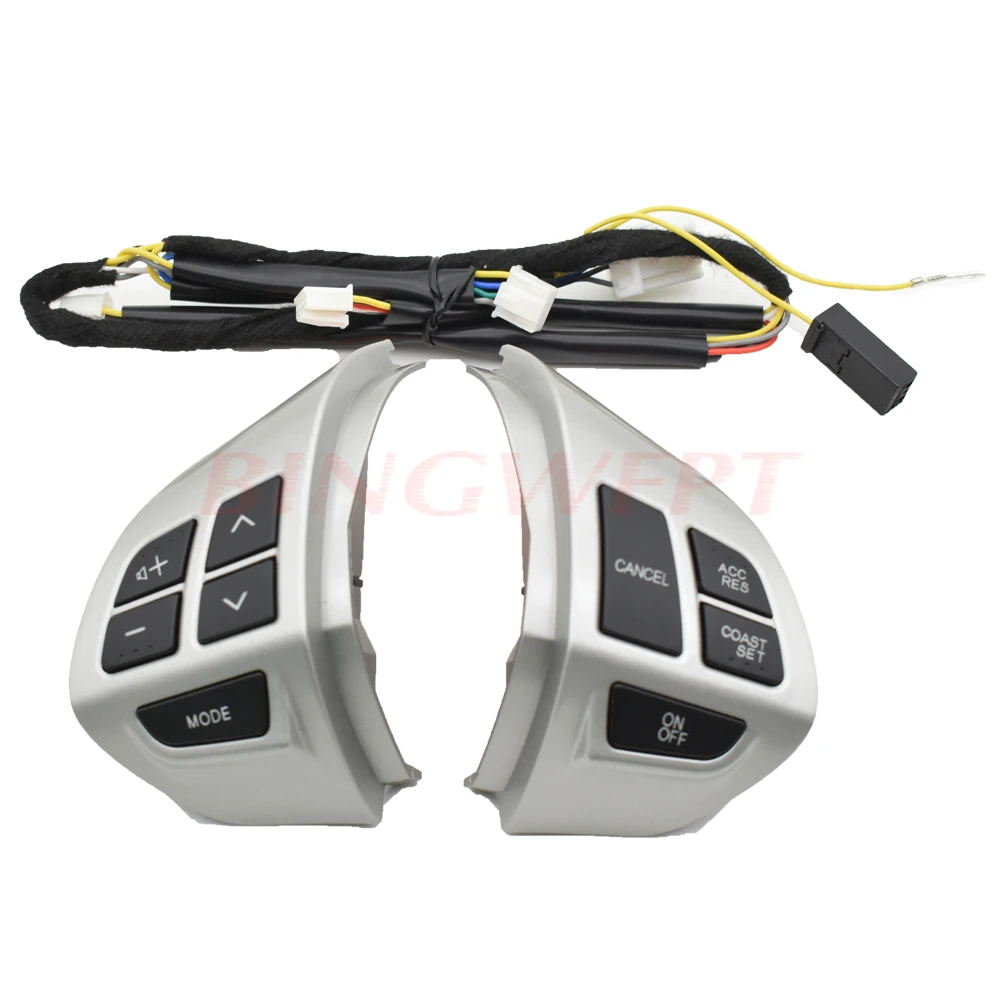 Cruise Control switch steering wheel buttons for Mitsubishi ASX Outlander XL 2007-2012 audio volume phone cruise car accessories