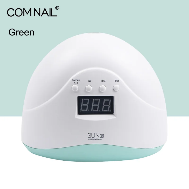 COMNAIL SUN 1S 30 шт. УФ светодиодный 48 Вт Светодиодный УФ-гель для ногтей, быстро отверждаемый светильник, Сушилка для ногтей, машина для дизайна ногтей - Цвет: SUN1S-Green