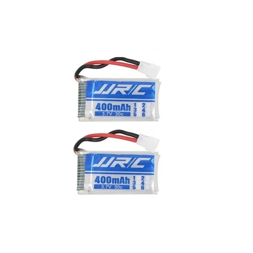 Аккумулятор и зарядное устройство 3,7 V 400mah 30C аккумуляторная батарея для JJRC H31 RC ЗАПАСНЫЕ ЧАСТИ 3,7 V Lipo батарея для JJRC H31 - Цвет: Light Grey