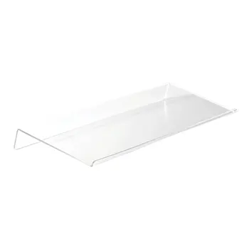 

Acrylic Tilted Computer Keyboard Holder Clear Keyboard Stand for Easy Ergonomic Typing Office Desk Home School