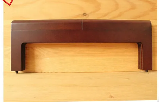 Горячая деревянная ручка с ярлыком вешалка для крючков сумка Ручка Diy аксессуары кофейного цвета 12,5 дюймов новая деревянная рамка под кошелек