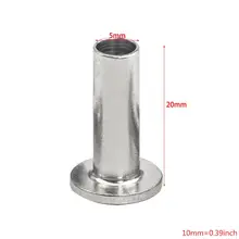 Защитные рукава из нержавеющей стали для 1/" Кабельные перила, деревянные столбы, DIY балюстрада T316 морской класс 24 упаковка 40JE