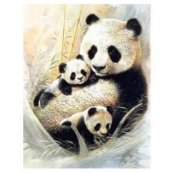 

Decoration Home 5D Diamond Painting Panda pattern Diamond Embroidery Cross Stitch Diamond Mosaic Picture Of Rhinestone FF496
