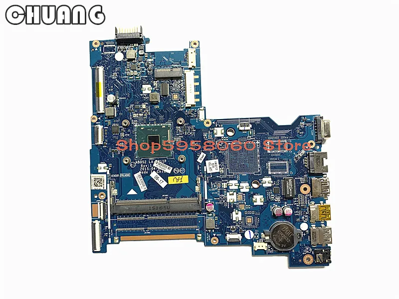 Материнская плата для ноутбука HP 250 G4 15-AC с процессором N3700 на плате 816434-501 816434-601