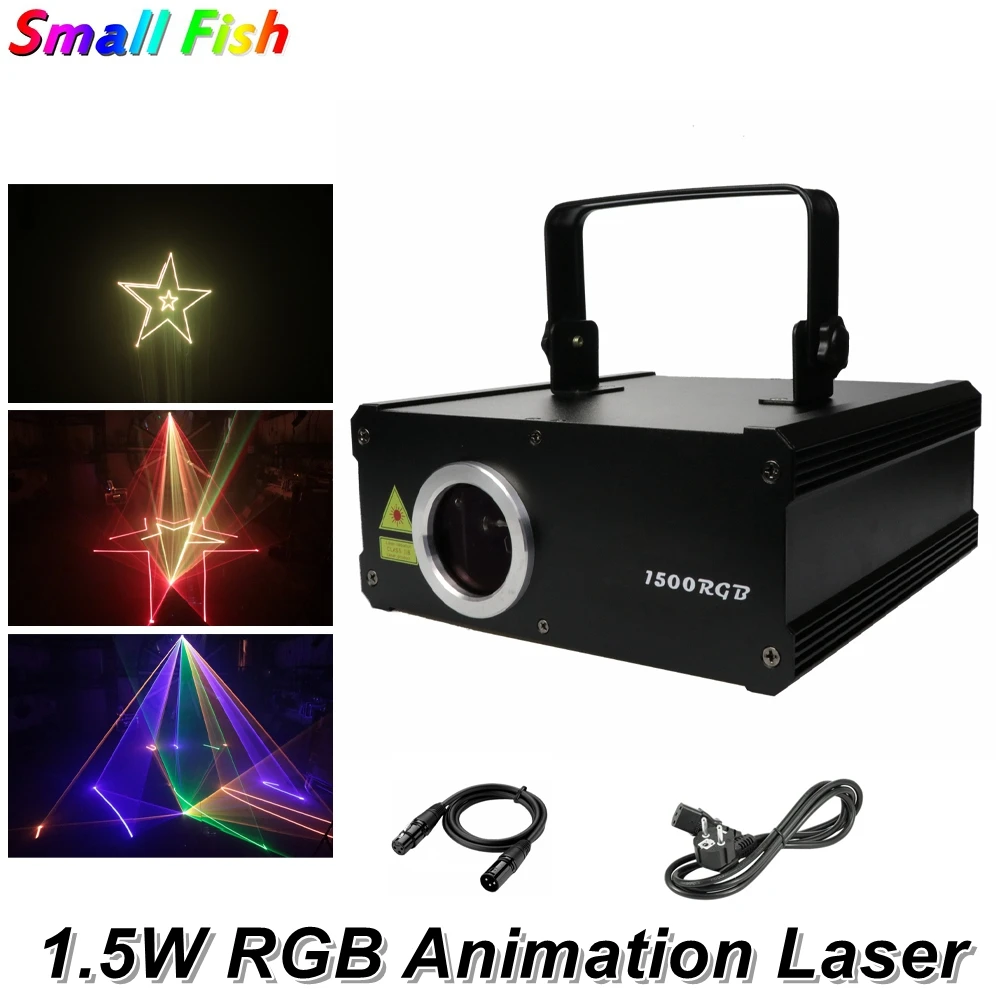 267 узоров RGB 1,5 Вт DMX512 лазерный линейный сканер сценический светильник ing эффект лазерный проектор светильник DJ танцевальный бар вечерние Дискотека светильник s