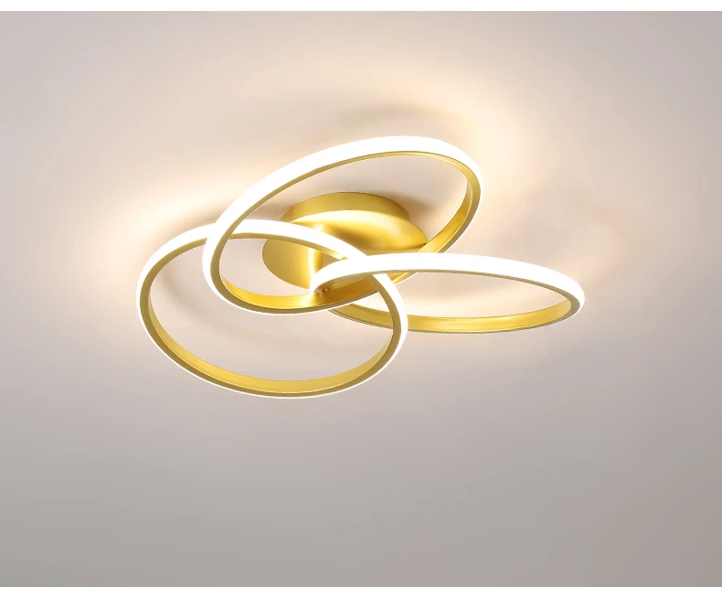 dining light fixtures Modern Simple Art Design LED Chandelier For Living Room Bedroom Dining Room Kitchen Aisle Ceiling Lamp Ring Remote Control Light chandelier floor lamp